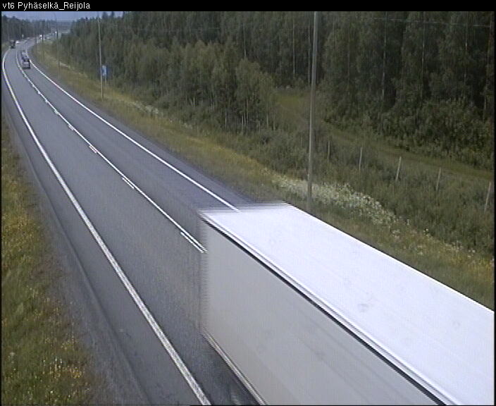 Weather Camera Image Väg 6 Joensuu, Reijola, Joensuu, Pohjois-Karjala
