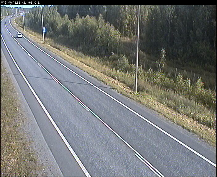 Weather Camera Image Väg 6 Joensuu, Reijola, Joensuu, Pohjois-Karjala