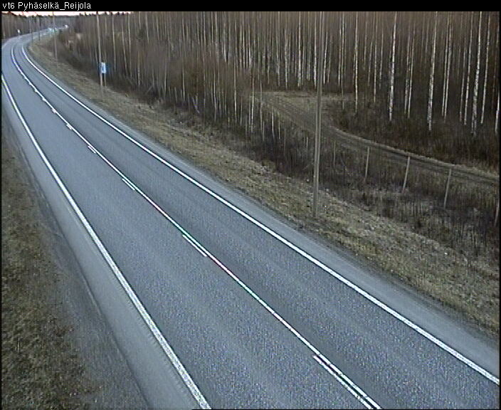 Weather Camera Image Road 6 Joensuu, Reijola, Joensuu, Pohjois-Karjala