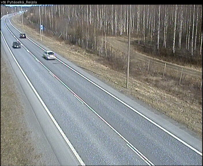 Weather Camera Image Väg 6 Joensuu, Reijola, Joensuu, Pohjois-Karjala