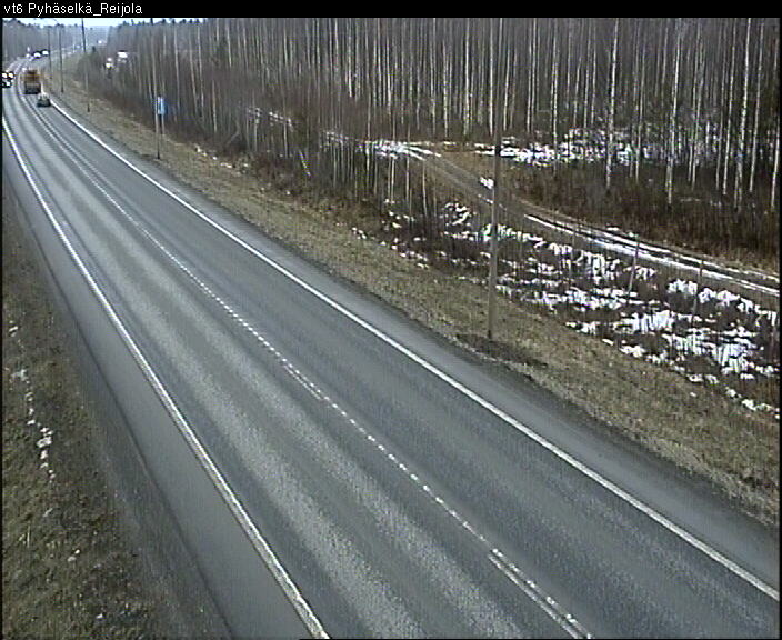 Weather Camera Image Road 6 Joensuu, Reijola, Joensuu, Pohjois-Karjala