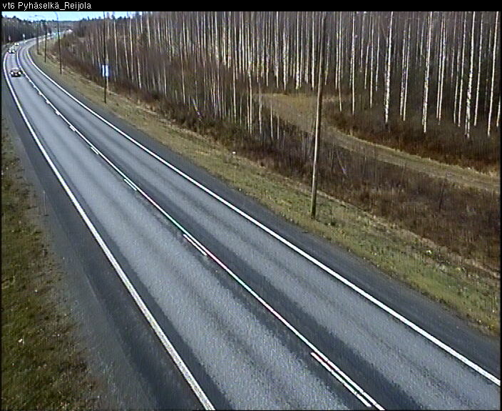 Weather Camera Image Road 6 Joensuu, Reijola, Joensuu, Pohjois-Karjala