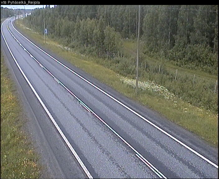 Weather Camera Image Road 6 Joensuu, Reijola, Joensuu, Pohjois-Karjala