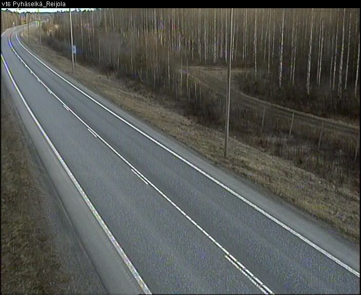 Weather Camera Image Road 6 Joensuu, Reijola, Joensuu, Pohjois-Karjala