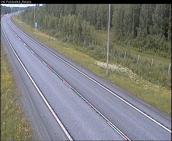 Weather Camera Image Väg 6 Joensuu, Reijola, Joensuu, Pohjois-Karjala