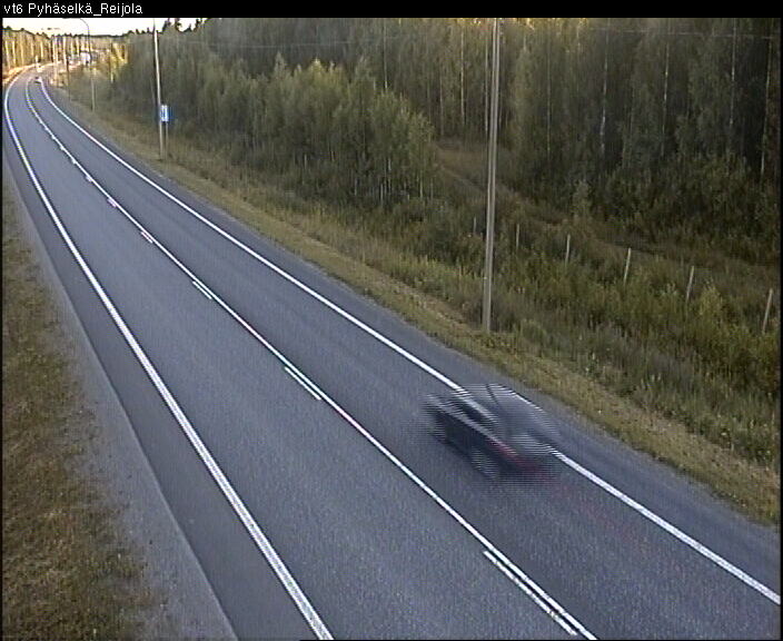 Weather Camera Image Road 6 Joensuu, Reijola, Joensuu, Pohjois-Karjala
