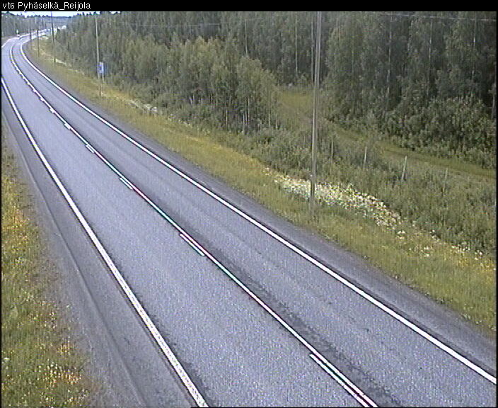 Weather Camera Image Road 6 Joensuu, Reijola, Joensuu, Pohjois-Karjala