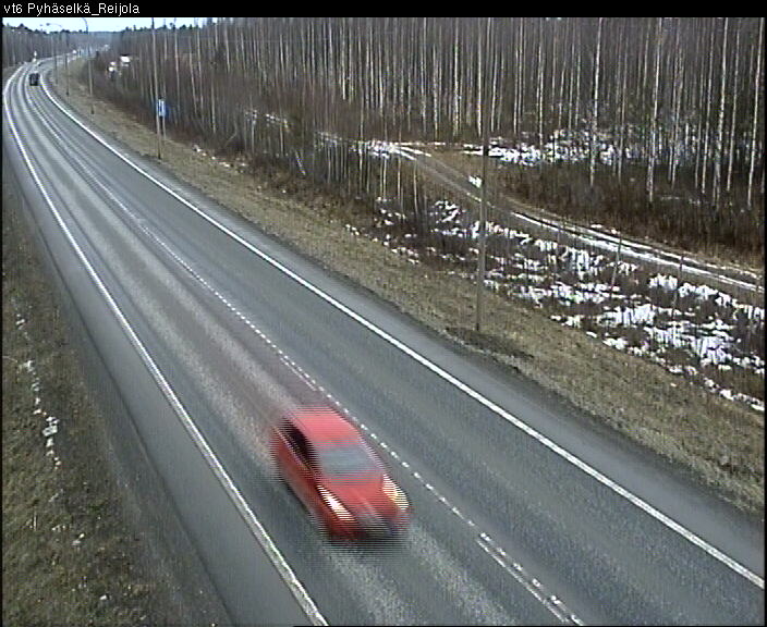 Weather Camera Image Road 6 Joensuu, Reijola, Joensuu, Pohjois-Karjala