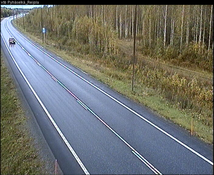 Weather Camera Image Road 6 Joensuu, Reijola, Joensuu, Pohjois-Karjala