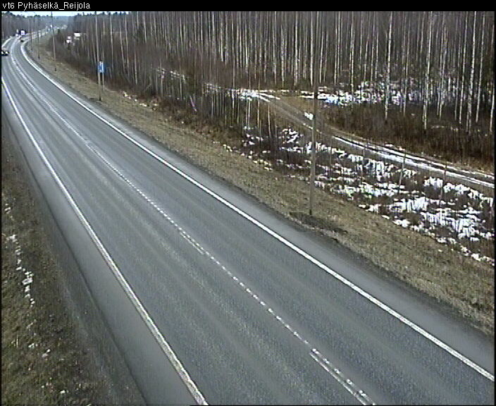 Weather Camera Image Road 6 Joensuu, Reijola, Joensuu, Pohjois-Karjala