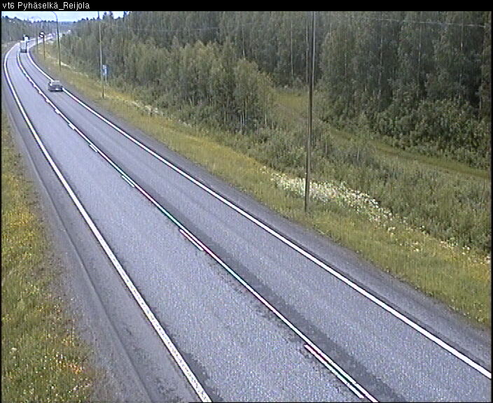 Weather Camera Image Road 6 Joensuu, Reijola, Joensuu, Pohjois-Karjala