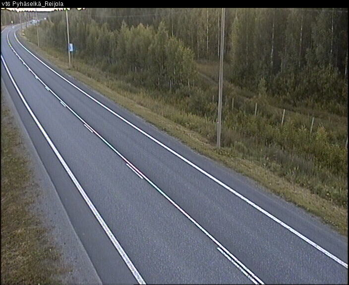 Weather Camera Image Road 6 Joensuu, Reijola, Joensuu, Pohjois-Karjala