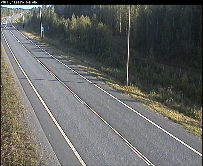 Weather Camera Image Road 6 Joensuu, Reijola, Joensuu, Pohjois-Karjala