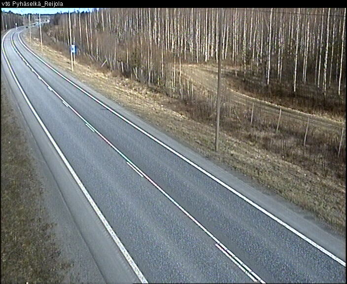 Weather Camera Image Väg 6 Joensuu, Reijola, Joensuu, Pohjois-Karjala