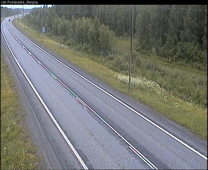 Weather Camera Image Road 6 Joensuu, Reijola, Joensuu, Pohjois-Karjala