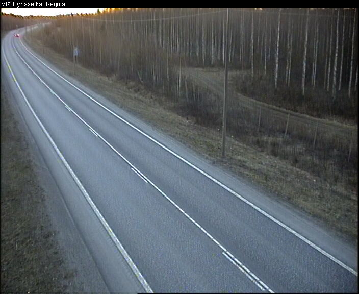 Weather Camera Image Väg 6 Joensuu, Reijola, Joensuu, Pohjois-Karjala