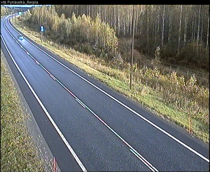 Weather Camera Image Road 6 Joensuu, Reijola, Joensuu, Pohjois-Karjala