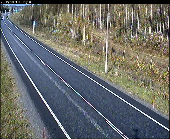 Weather Camera Image Road 6 Joensuu, Reijola, Joensuu, Pohjois-Karjala