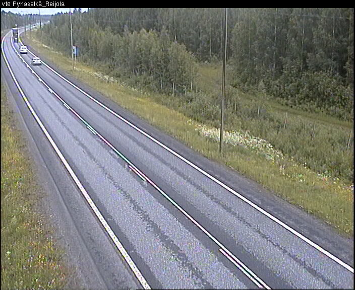 Weather Camera Image Road 6 Joensuu, Reijola, Joensuu, Pohjois-Karjala