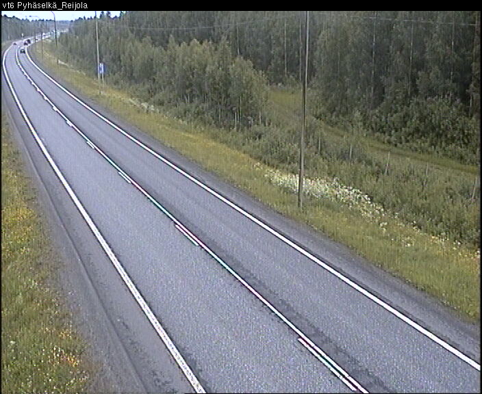 Weather Camera Image Road 6 Joensuu, Reijola, Joensuu, Pohjois-Karjala