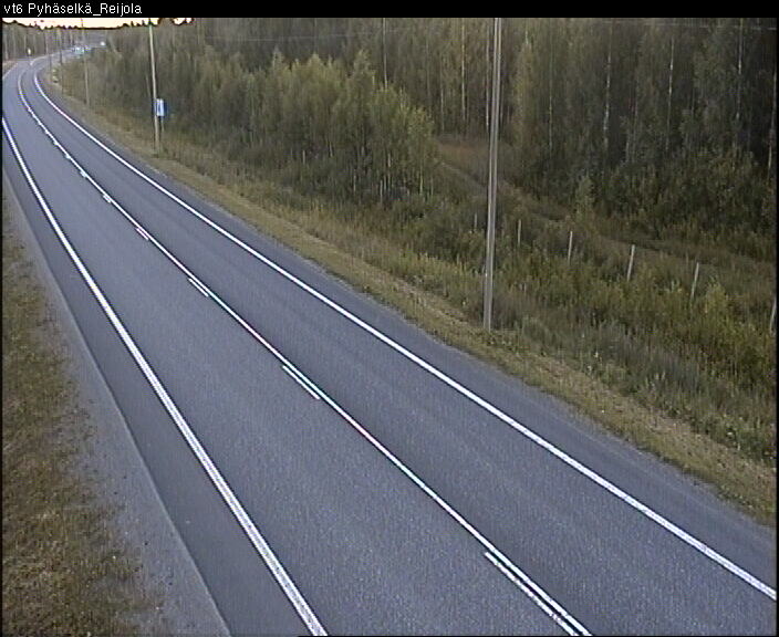 Weather Camera Image Road 6 Joensuu, Reijola, Joensuu, Pohjois-Karjala