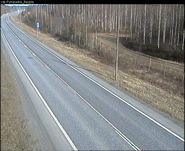 Weather Camera Image Väg 6 Joensuu, Reijola, Joensuu, Pohjois-Karjala