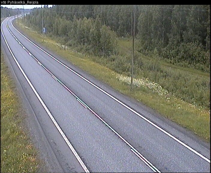 Weather Camera Image Road 6 Joensuu, Reijola, Joensuu, Pohjois-Karjala