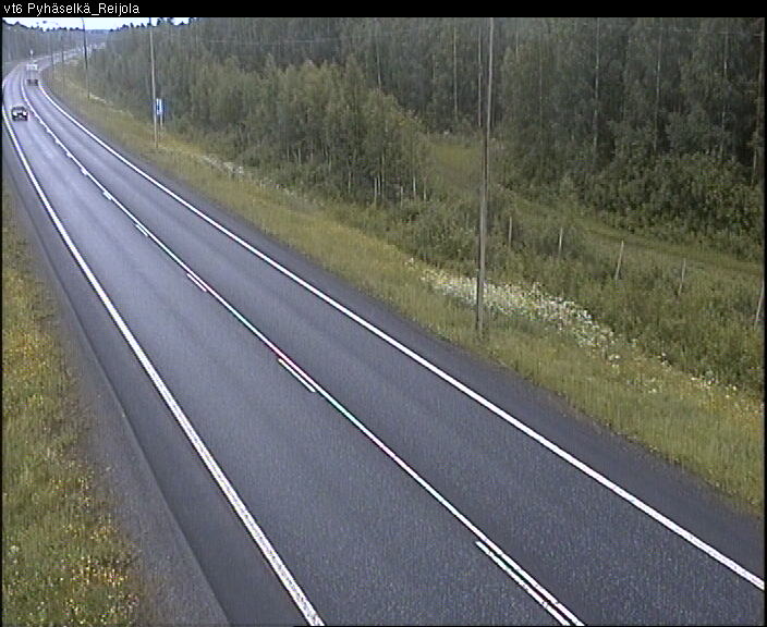 Weather Camera Image Road 6 Joensuu, Reijola, Joensuu, Pohjois-Karjala