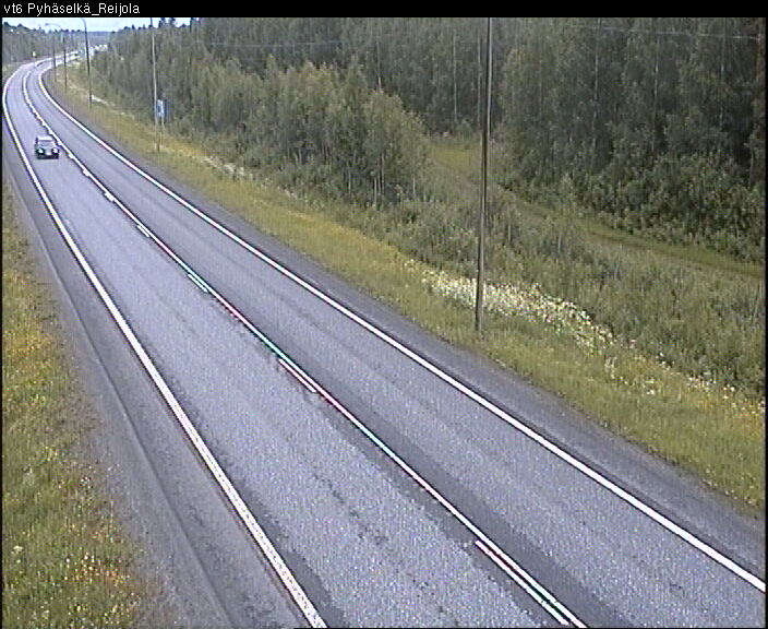 Weather Camera Image Road 6 Joensuu, Reijola, Joensuu, Pohjois-Karjala