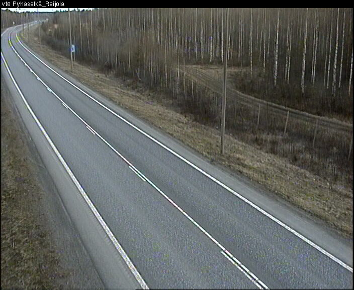 Weather Camera Image Road 6 Joensuu, Reijola, Joensuu, Pohjois-Karjala