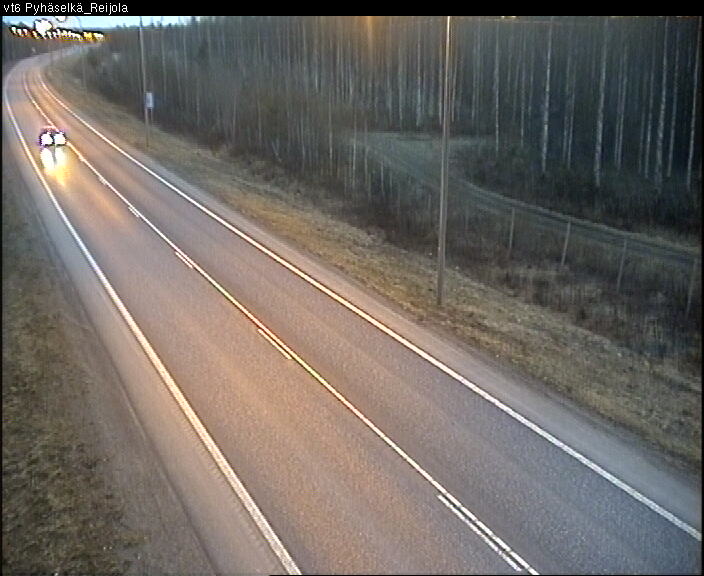 Weather Camera Image Road 6 Joensuu, Reijola, Joensuu, Pohjois-Karjala