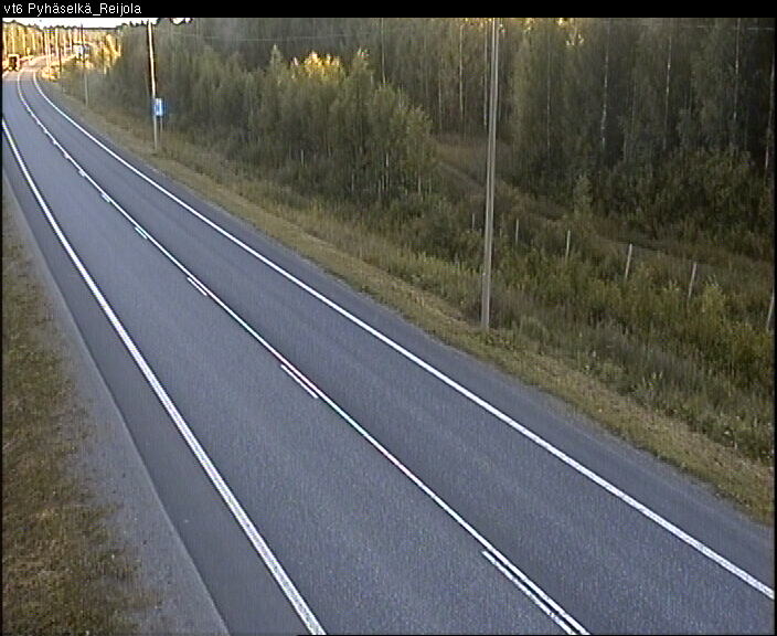 Weather Camera Image Väg 6 Joensuu, Reijola, Joensuu, Pohjois-Karjala