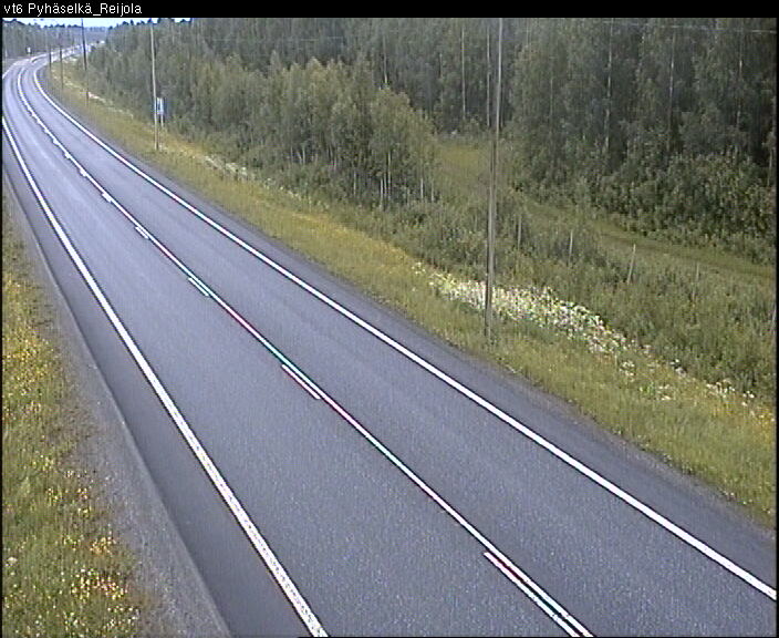 Weather Camera Image Road 6 Joensuu, Reijola, Joensuu, Pohjois-Karjala