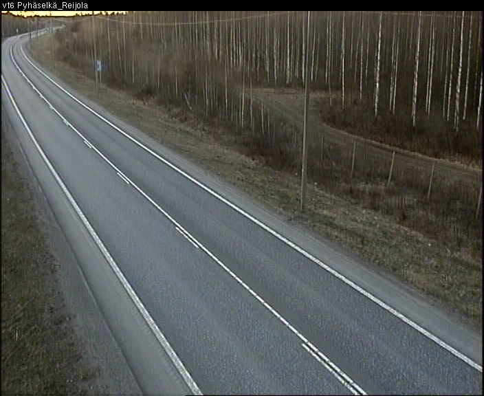 Weather Camera Image Väg 6 Joensuu, Reijola, Joensuu, Pohjois-Karjala