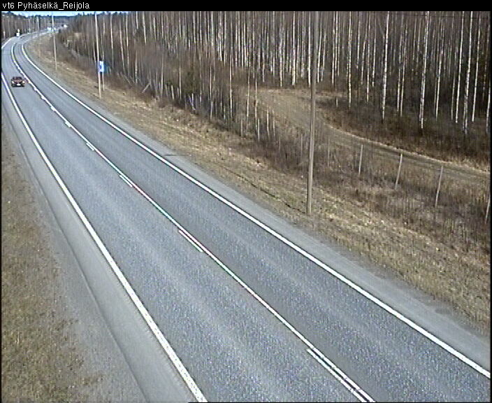 Weather Camera Image Väg 6 Joensuu, Reijola, Joensuu, Pohjois-Karjala