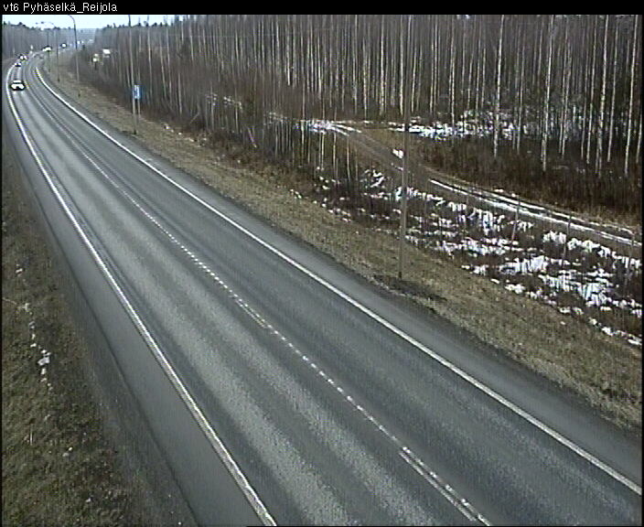 Weather Camera Image Road 6 Joensuu, Reijola, Joensuu, Pohjois-Karjala