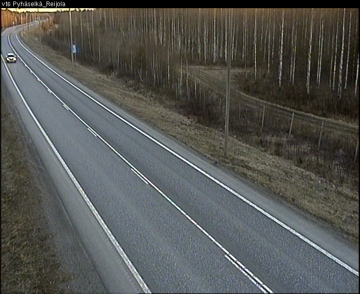 Weather Camera Image Road 6 Joensuu, Reijola, Joensuu, Pohjois-Karjala