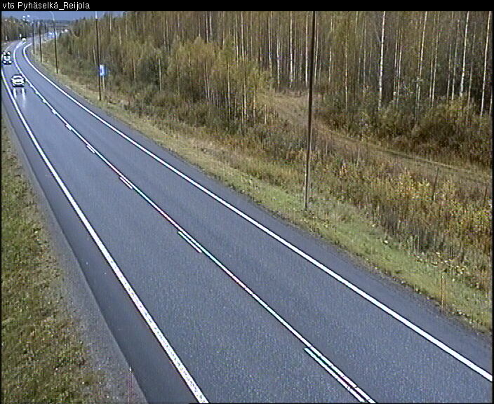 Weather Camera Image Road 6 Joensuu, Reijola, Joensuu, Pohjois-Karjala
