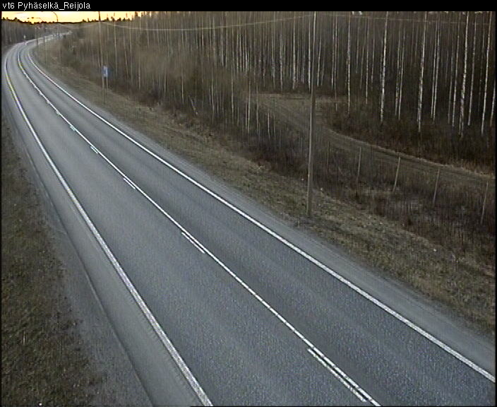 Weather Camera Image Väg 6 Joensuu, Reijola, Joensuu, Pohjois-Karjala