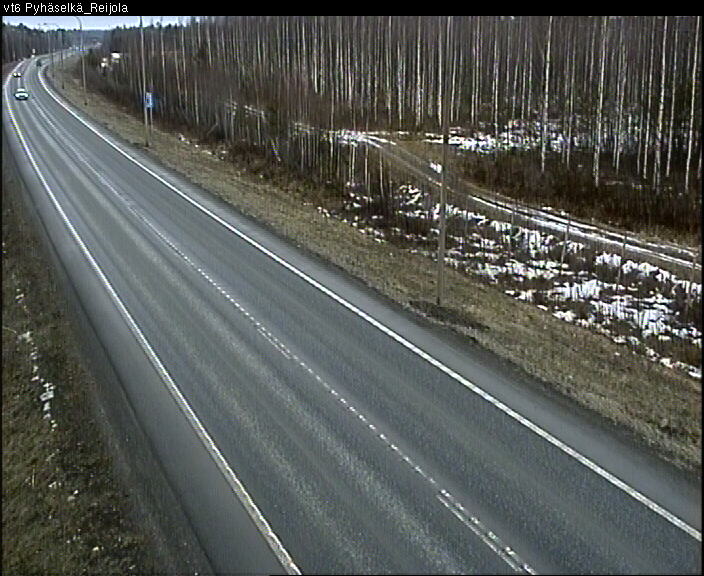 Weather Camera Image Road 6 Joensuu, Reijola, Joensuu, Pohjois-Karjala