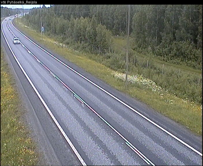 Weather Camera Image Road 6 Joensuu, Reijola, Joensuu, Pohjois-Karjala