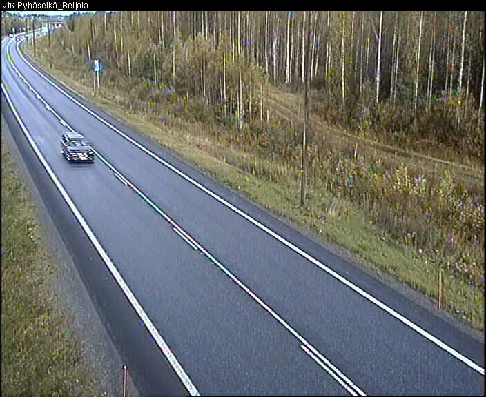 Weather Camera Image Road 6 Joensuu, Reijola, Joensuu, Pohjois-Karjala