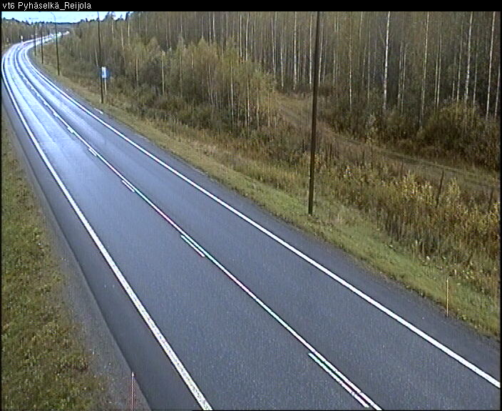 Weather Camera Image Road 6 Joensuu, Reijola, Joensuu, Pohjois-Karjala