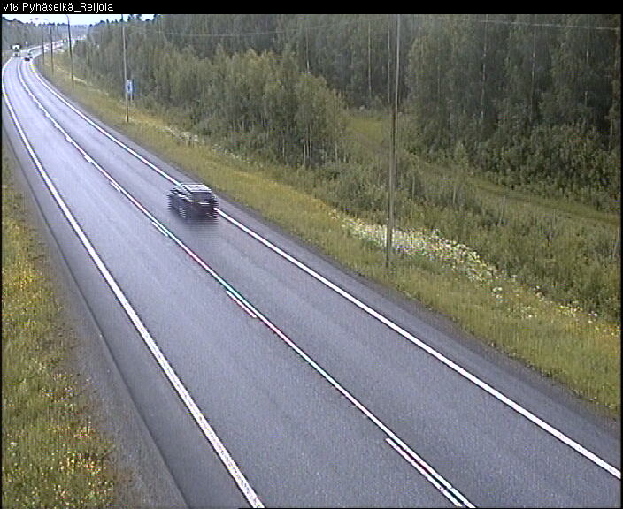 Weather Camera Image Road 6 Joensuu, Reijola, Joensuu, Pohjois-Karjala
