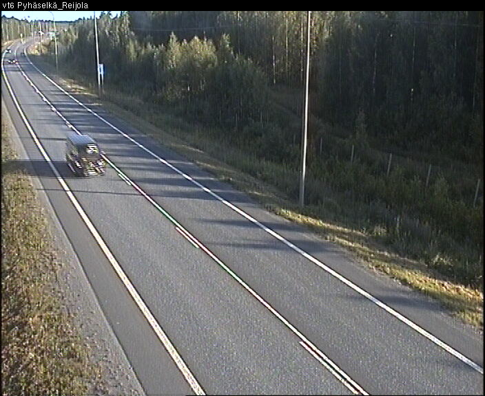 Weather Camera Image Road 6 Joensuu, Reijola, Joensuu, Pohjois-Karjala