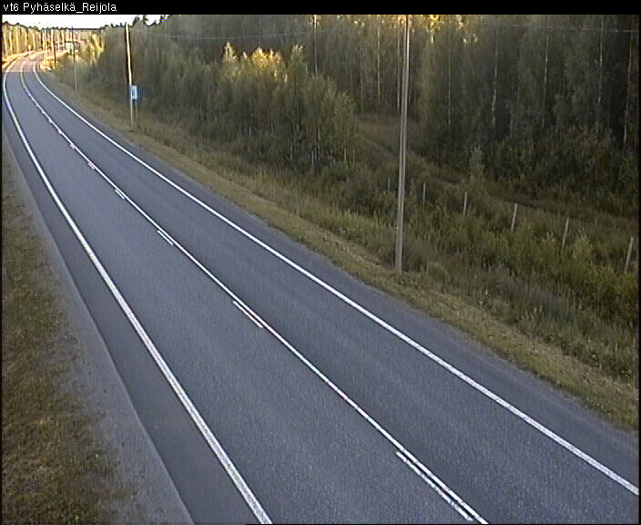 Weather Camera Image Road 6 Joensuu, Reijola, Joensuu, Pohjois-Karjala