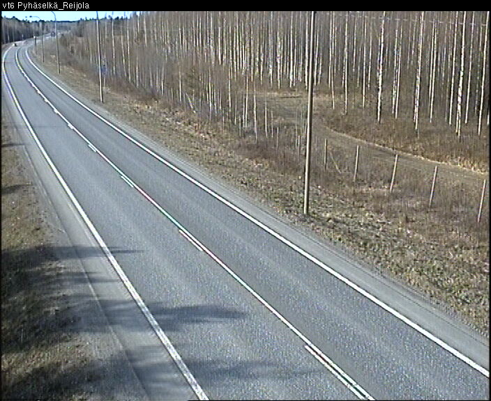 Weather Camera Image Väg 6 Joensuu, Reijola, Joensuu, Pohjois-Karjala