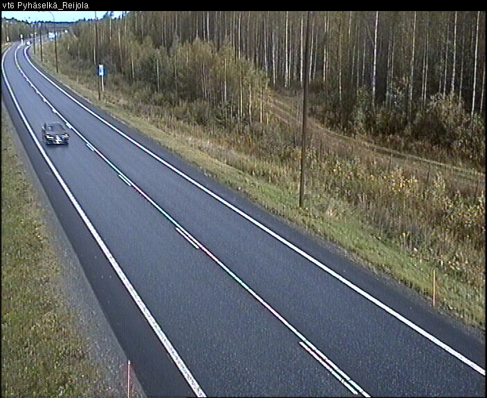 Weather Camera Image Road 6 Joensuu, Reijola, Joensuu, Pohjois-Karjala