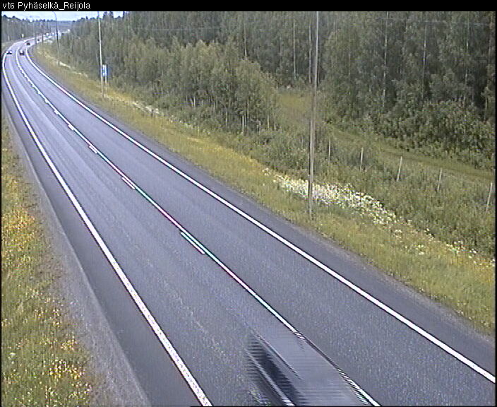Weather Camera Image Road 6 Joensuu, Reijola, Joensuu, Pohjois-Karjala
