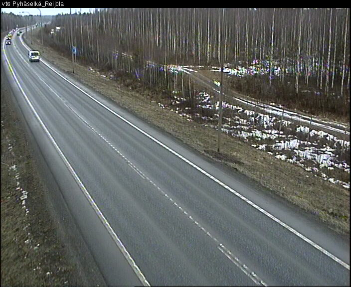 Weather Camera Image Väg 6 Joensuu, Reijola, Joensuu, Pohjois-Karjala